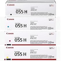 Amazon.co.jp: 【純正品】CANON トナーカートリッジ055H 4色セット